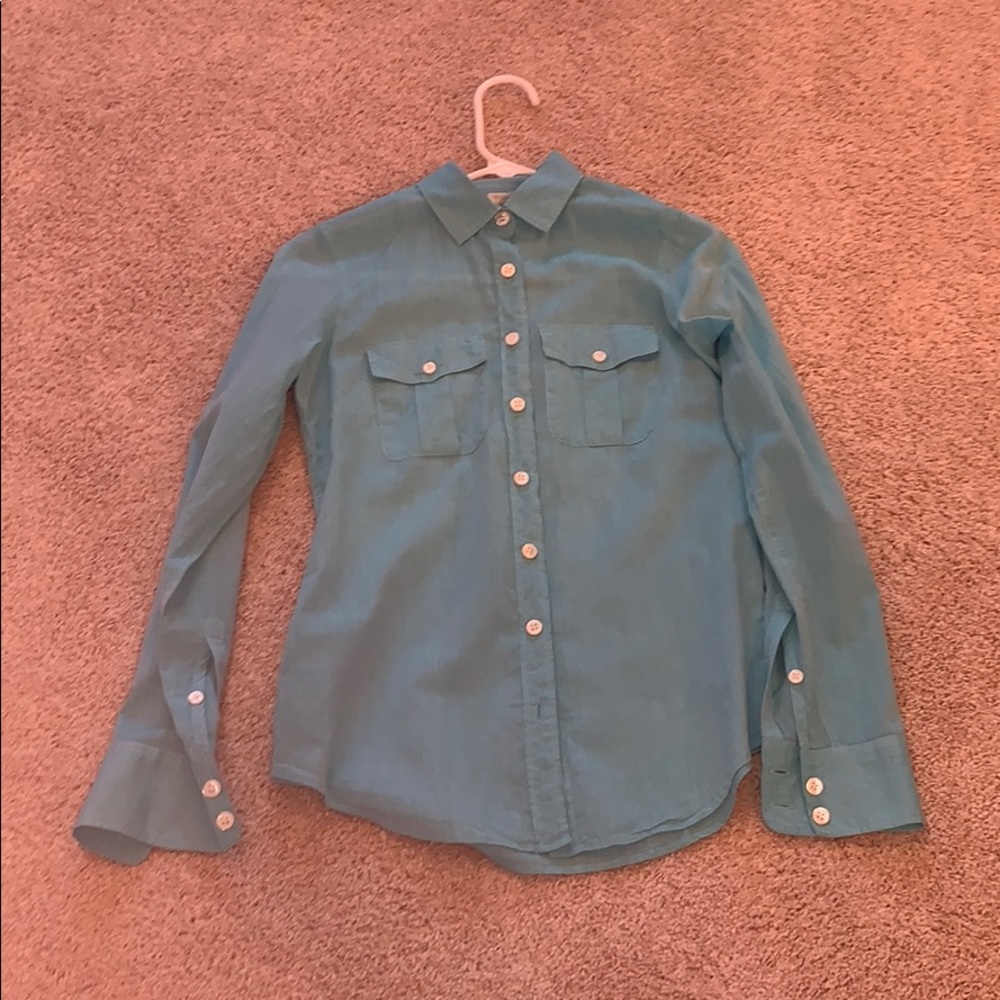 J Crew - Light Blue button down